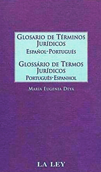 Glosario de términos jurídicos (español- portugués)