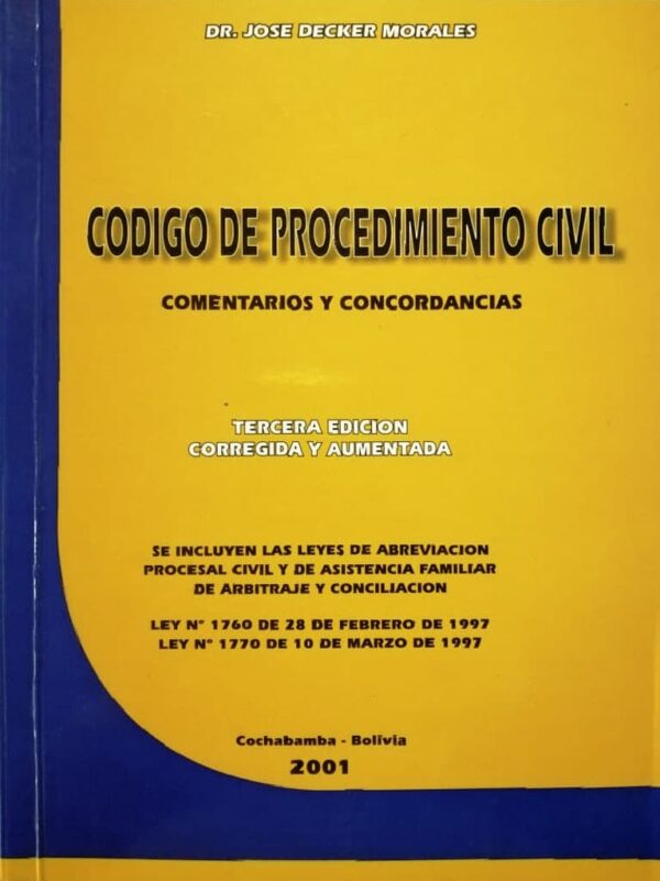 Código de procedimiento civil (comentarios y concordancia)