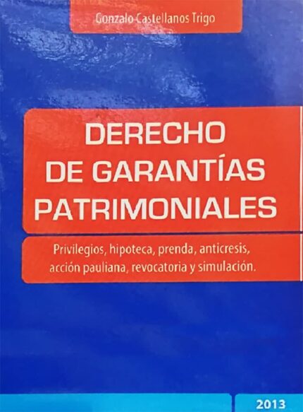 Derecho de garantías patrimoniales