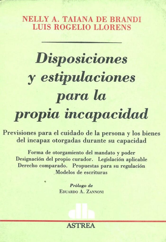 DISPOSICIONES-Y-ESTIPULACIONES-PARA-LA-PROPIA-INCAPACIDAD Disposiciones y estipulaciones para la propia incapacidad