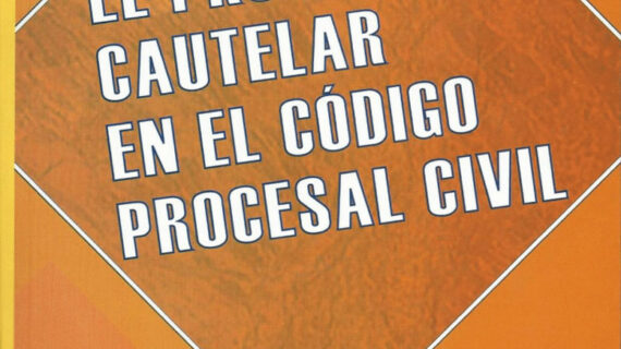 El proceso cautelar en el código procesal civil