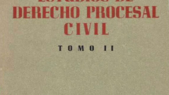 Estudios de derecho procesal civil (3 tomos)