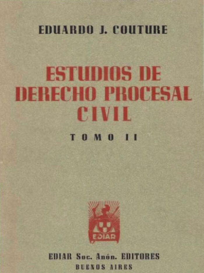 Estudios de derecho procesal civil (3 tomos)