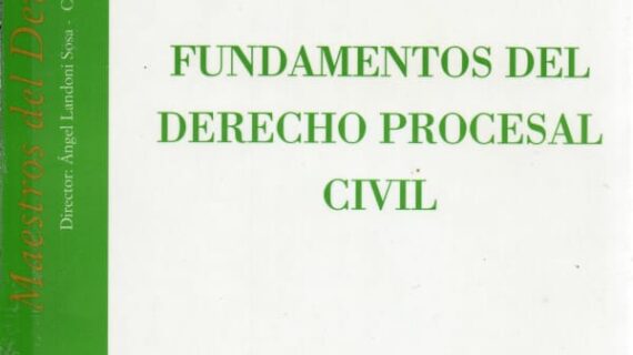 Fundamentos del derecho procesal civil