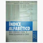 Indice alfabetico del codigo civil y procedimiento civil