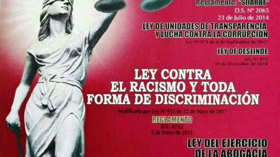 Ley del organo judicial ley de lucha contra la corrupcion (enriquecimiento ilicito e investigacion de fortunas) “marcelo quiroga santa cruz” ley del organo judicial (concordadas)