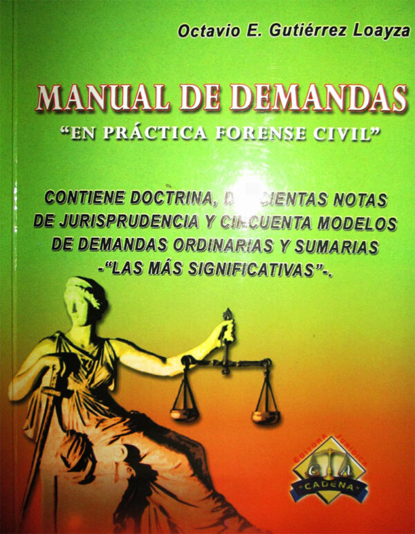 Manual de demandas (en practica forense civil)
