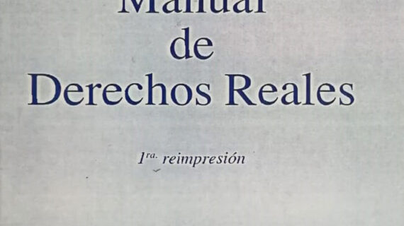 manual de derechos reales
