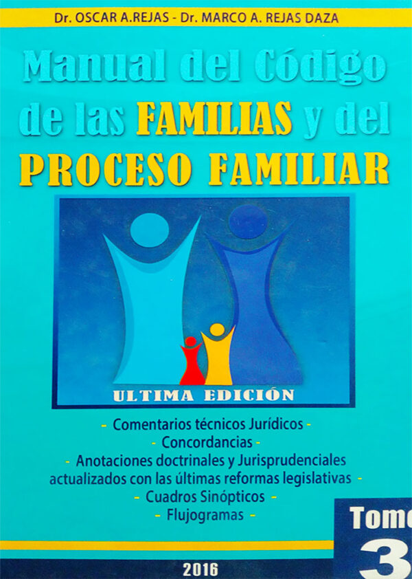MANUAL DEL CÓDIGO DE LAS FAMILIAS Y DEL PROCESO FAMILIAR