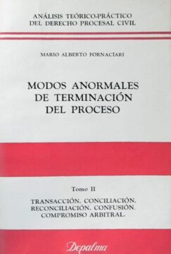 Modos anormales de terminación del proceso Mario Alberto Fornaciari