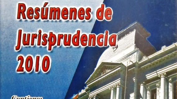 Resumenes de jurisprudencia 2010