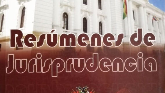Resúmenes de jurisprudencia 2013