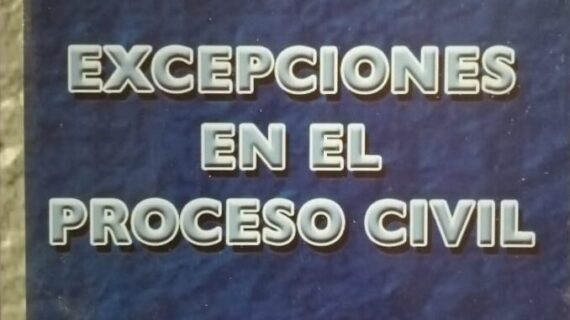 Excepciones en el proceso civil