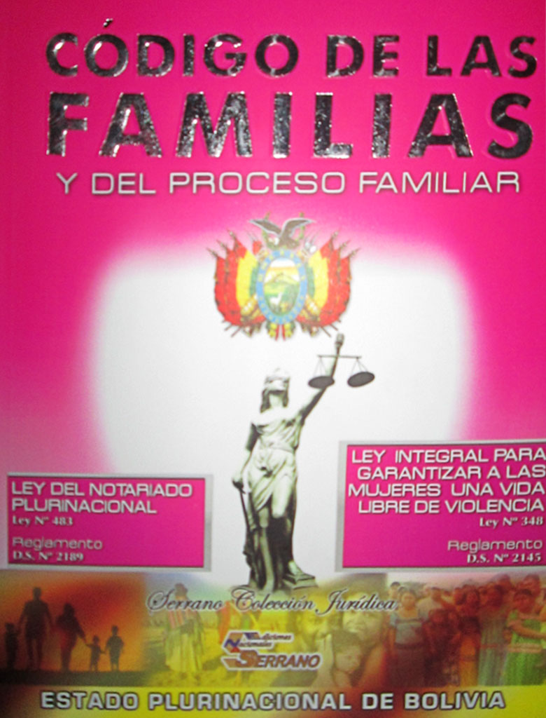 Código de familias y del proceso familiar - Estado Plurinacional