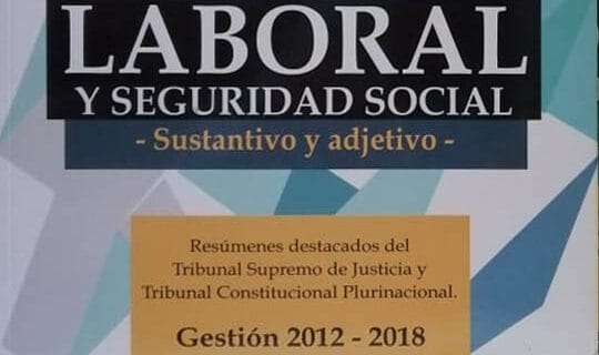 ABC DE LA JURISPRUDENCIA LABORAL Y SEGURIDAD SOCIAL