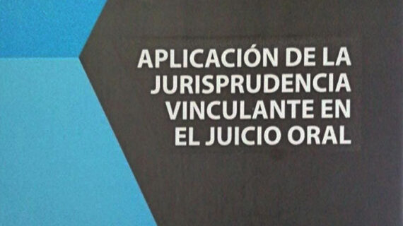 Aplicación de la jurisprudencia vinculante en el juicio oral
