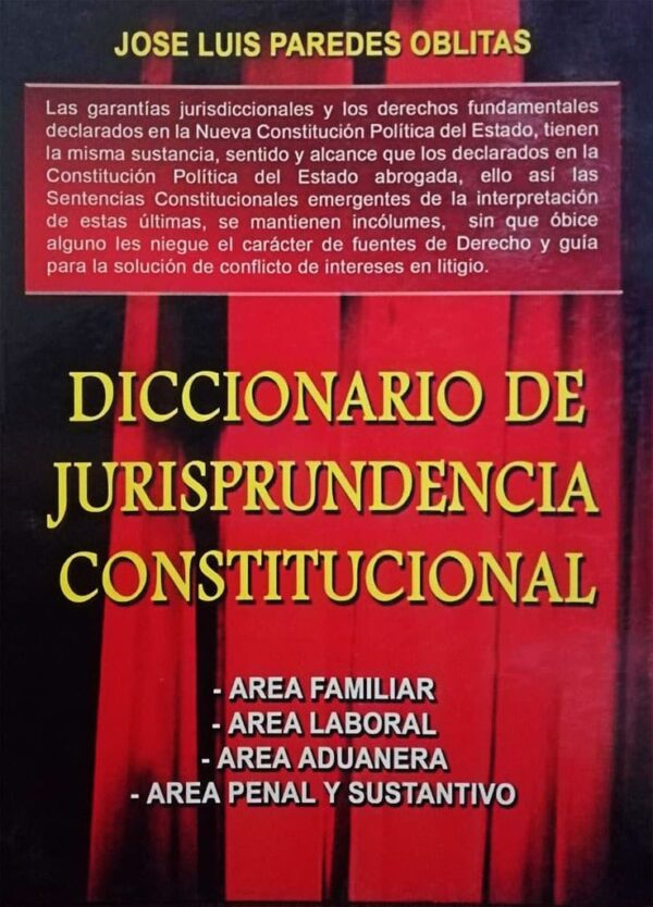 Diccionario de jurisprudencia constitucional