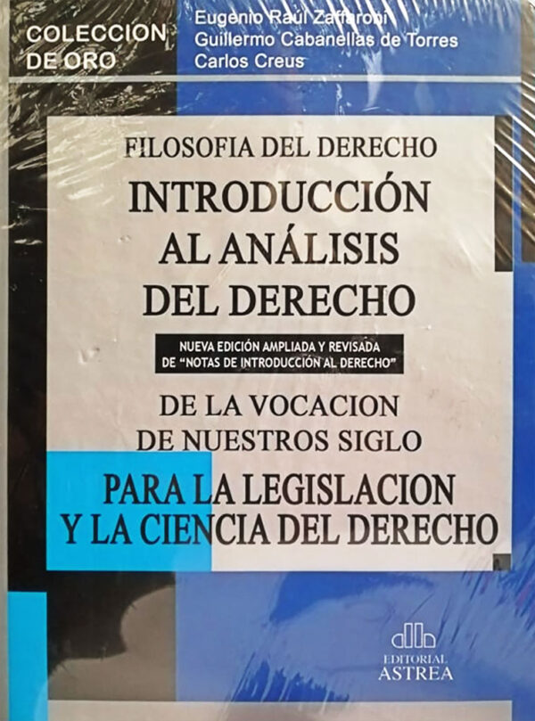 Filosofía del derecho – introducción al análisis del derecho