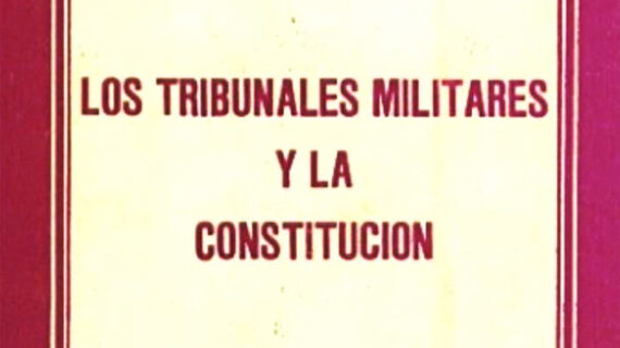 Los tribunales militares y la constitución