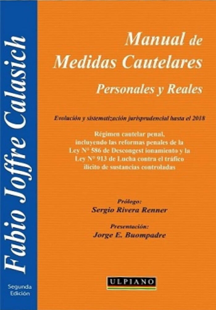 Manual de medidas cautelares personales y reales