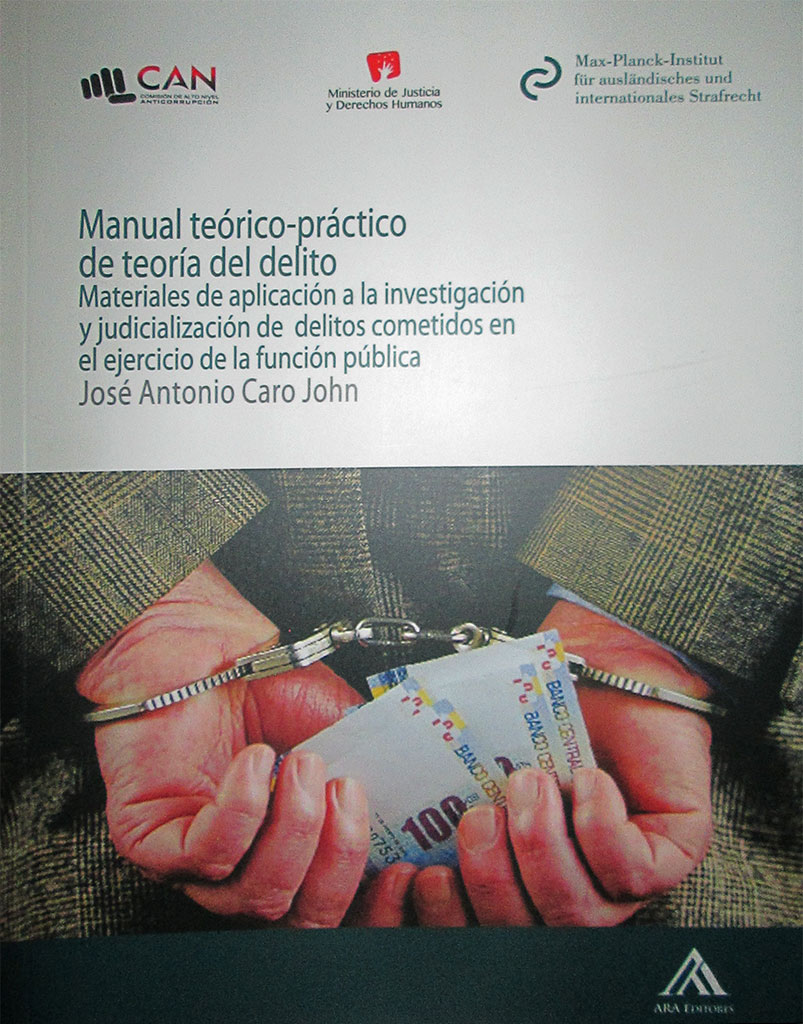 Manual Teórico Práctico De La Teoría Del Delito Materiales De Aplicación A La Investigación Y 7741