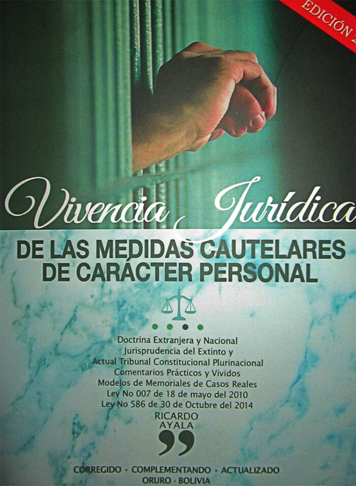 VIVENCIAS-JURIDICAS-DE-LAS-MEDIDAS-CAUTELARES-DE-CARACTER-PERSONAL Vivencia jurídica de las medidas cautelares de carácter personal