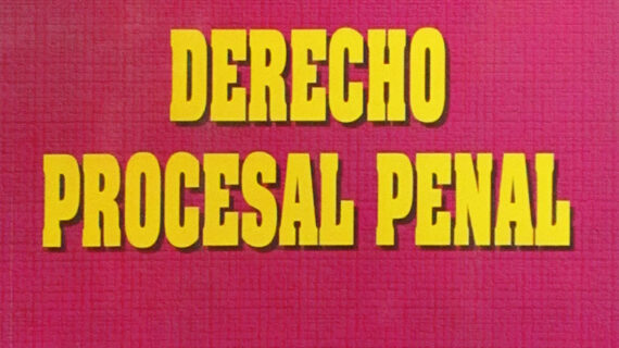 Derecho procesal penal de Carlos Jaime Villarroel Ferrer