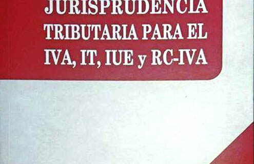 Jurisprudencia tributaria boliviana