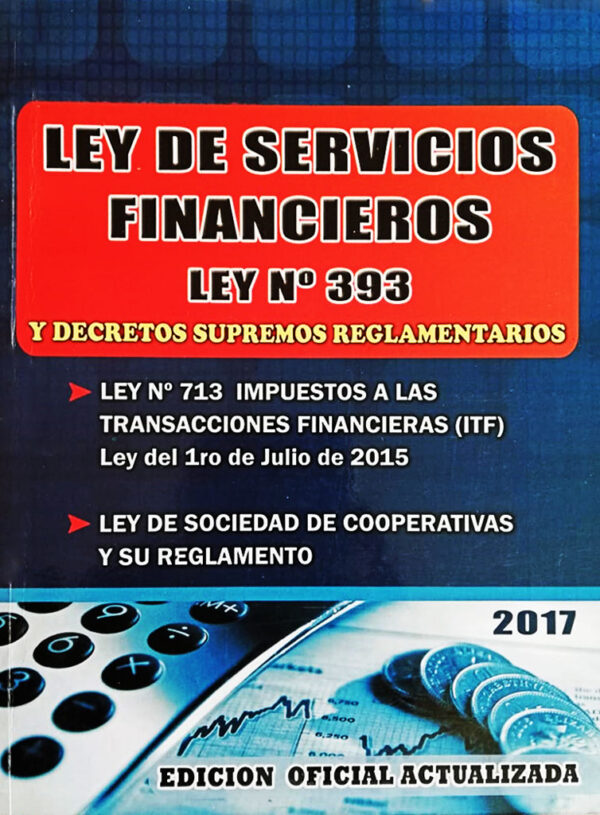 Ley de servicios financieros ley N°393