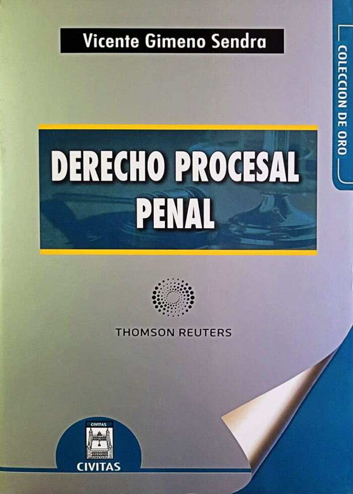DERECHO PROCESAL PENA Vicente Gimeno SendraL