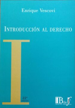 Introduccion al derecho enrique vescovi