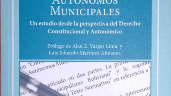 Comentarios y anotaciones a la ley 482 de Gobiernos autónomos municipales