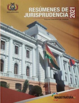 Resúmenes de jurisprudencia 2021
