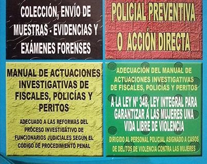 Guia de Capacitacion para Fiscales Policias y Peritos