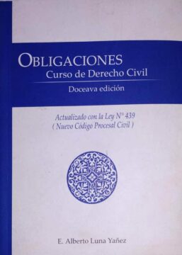 Obligaciones curso de derecho civil A Alberto Luna Yañez