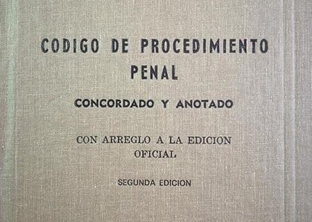 Código de procedimiento Penal