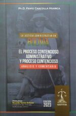 La justicia administrativa en Bolivia