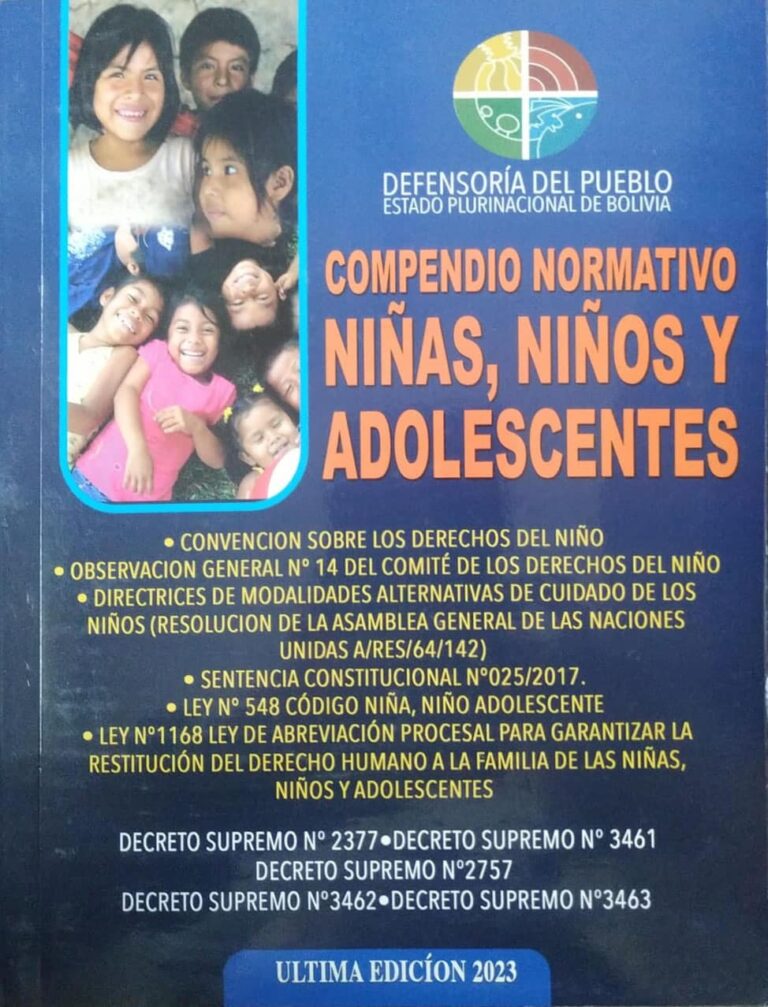 Compendio normativo niñas, niños y adolescentes